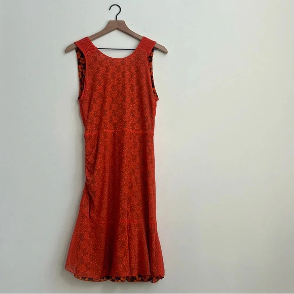 Cabi Playday Flip Dress SZ Medium 6370 Dotted Bouquet Mesh Reversible New Nwt - Picture 9 of 15